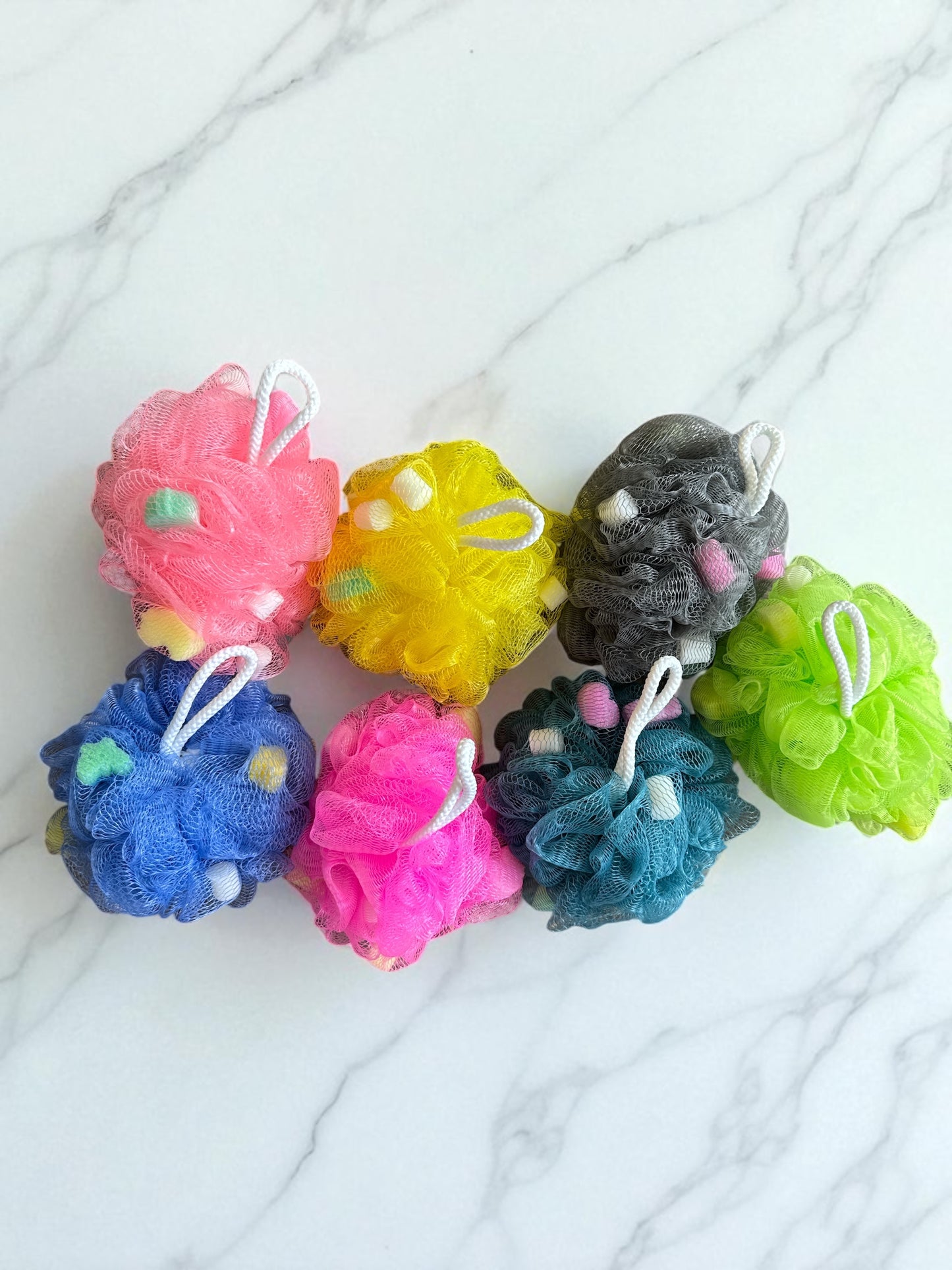 Estropajo Burbuja Corporal Grande con Jabón