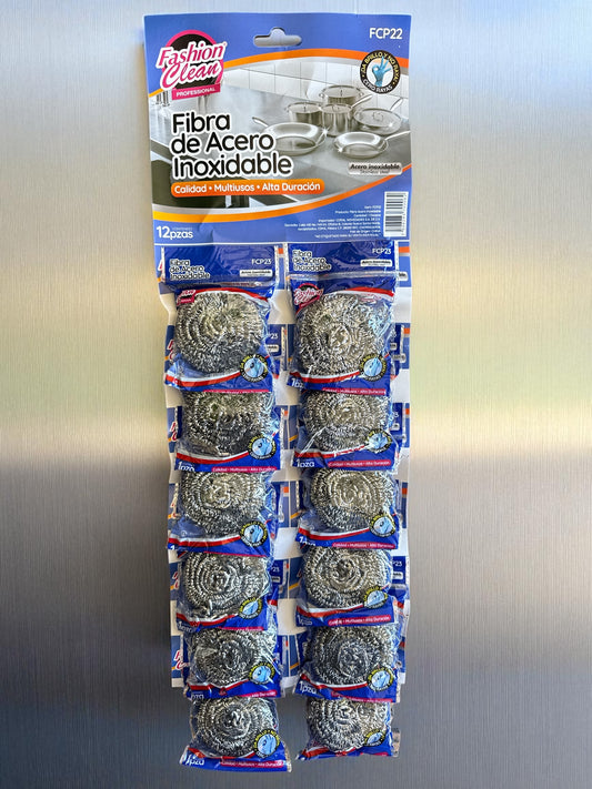 Fibra de Acero Inoxidable Fashion Clean