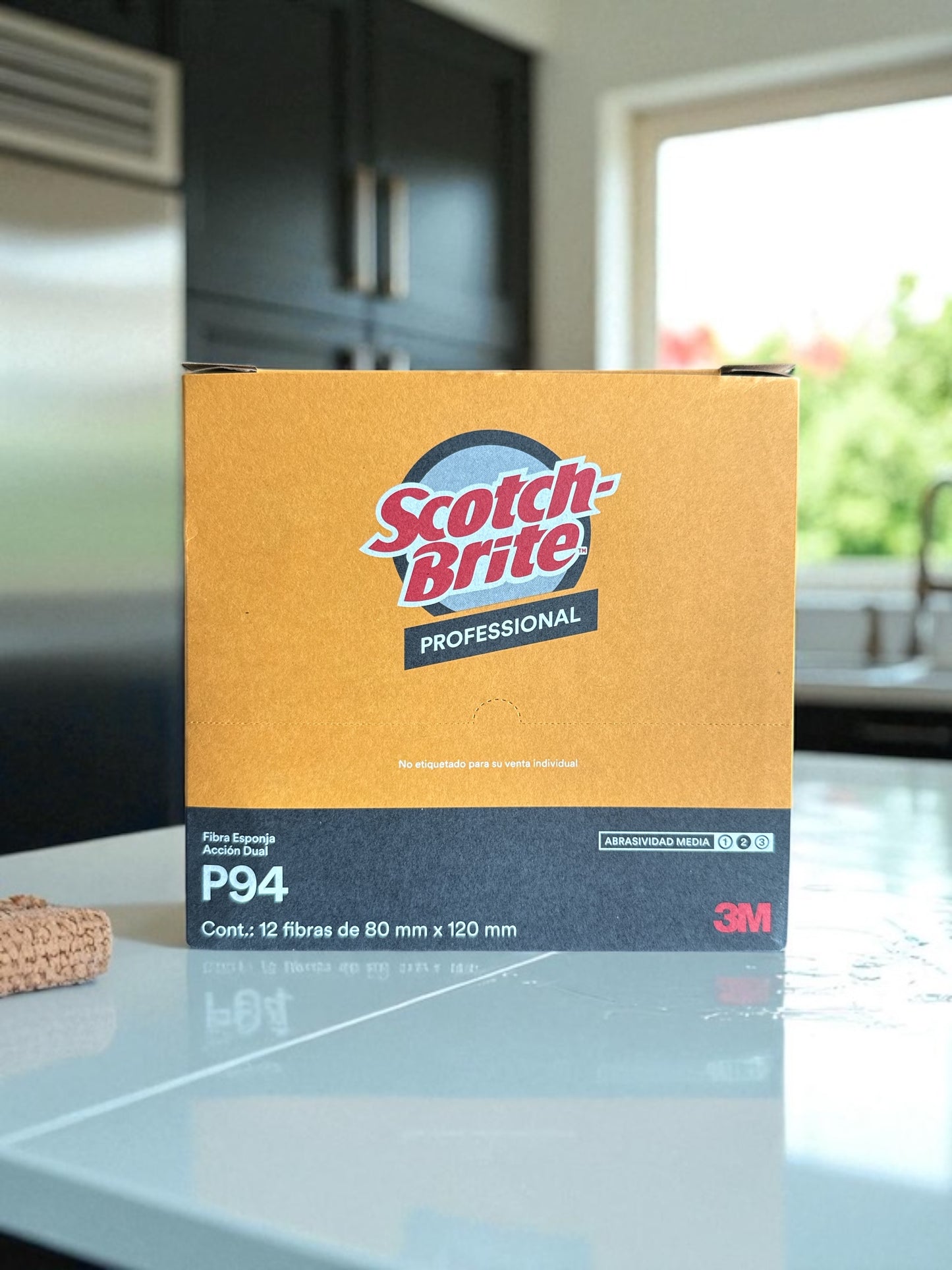 Fibra Scotch‑Brite™ Profesional P94 – Caja con 12 piezas