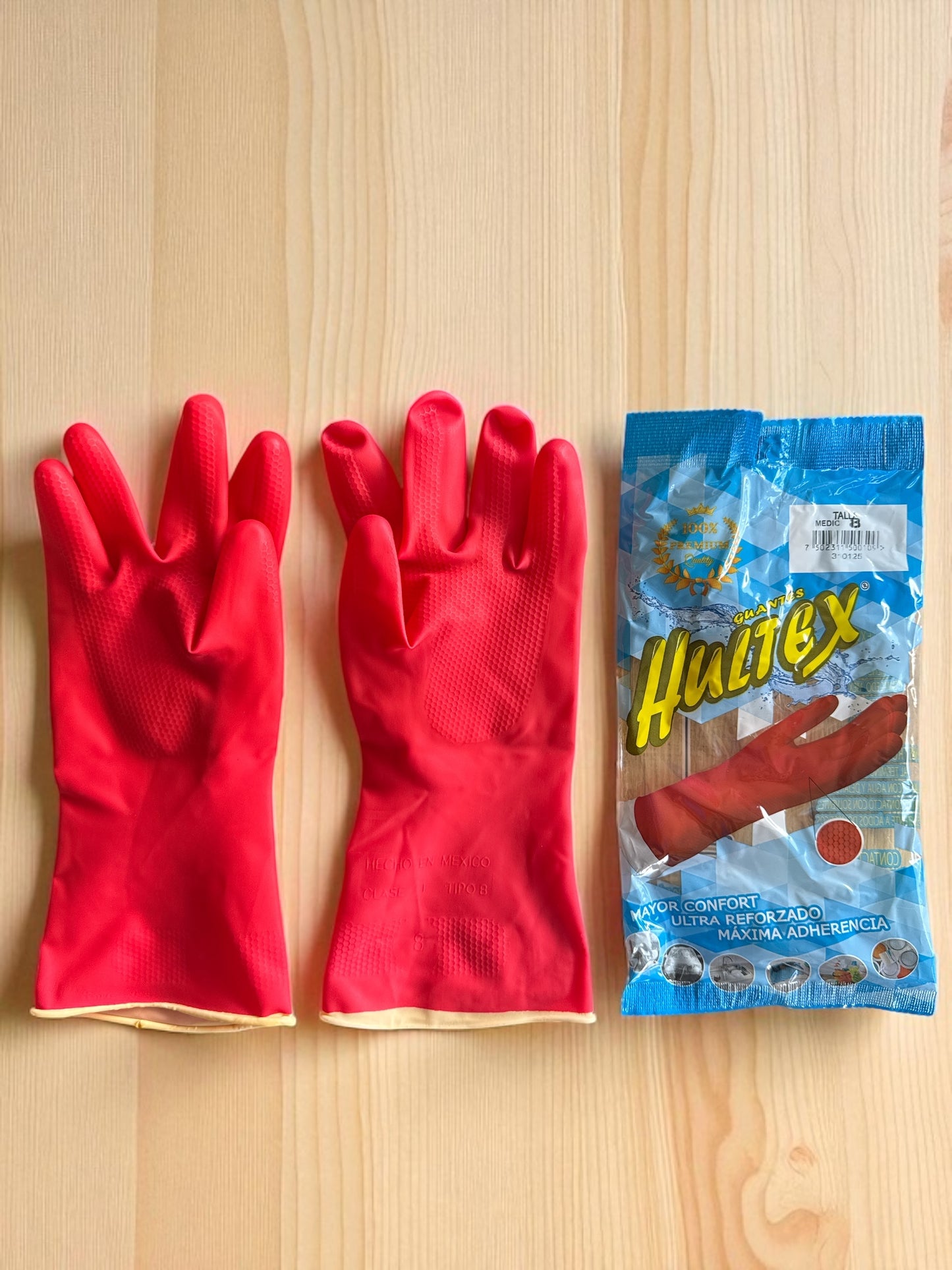Guantes Rojos Hultex