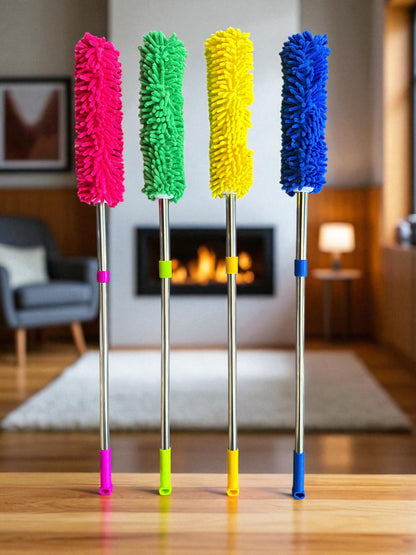 Plumero Atrapa Polvo de Microfibra Extensible